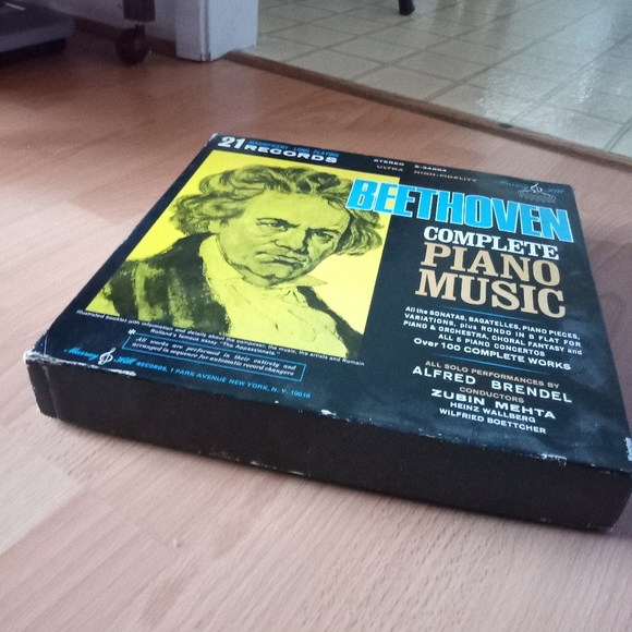 Beethoven Complète Piano Music 21 Record Vinyl - Picture 10 of 10